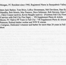 Grand Marshals Fall City 2000s